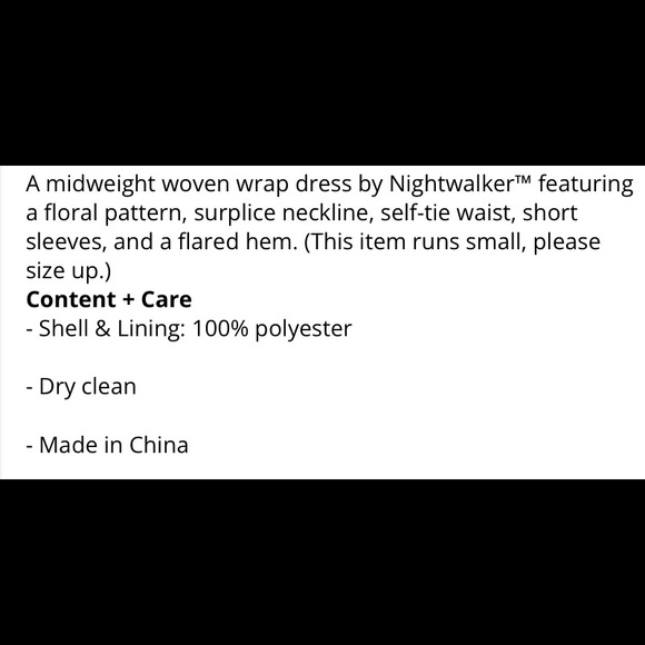 Floral Wrap Dress (Dusty Rose) - Picture 12 of 12